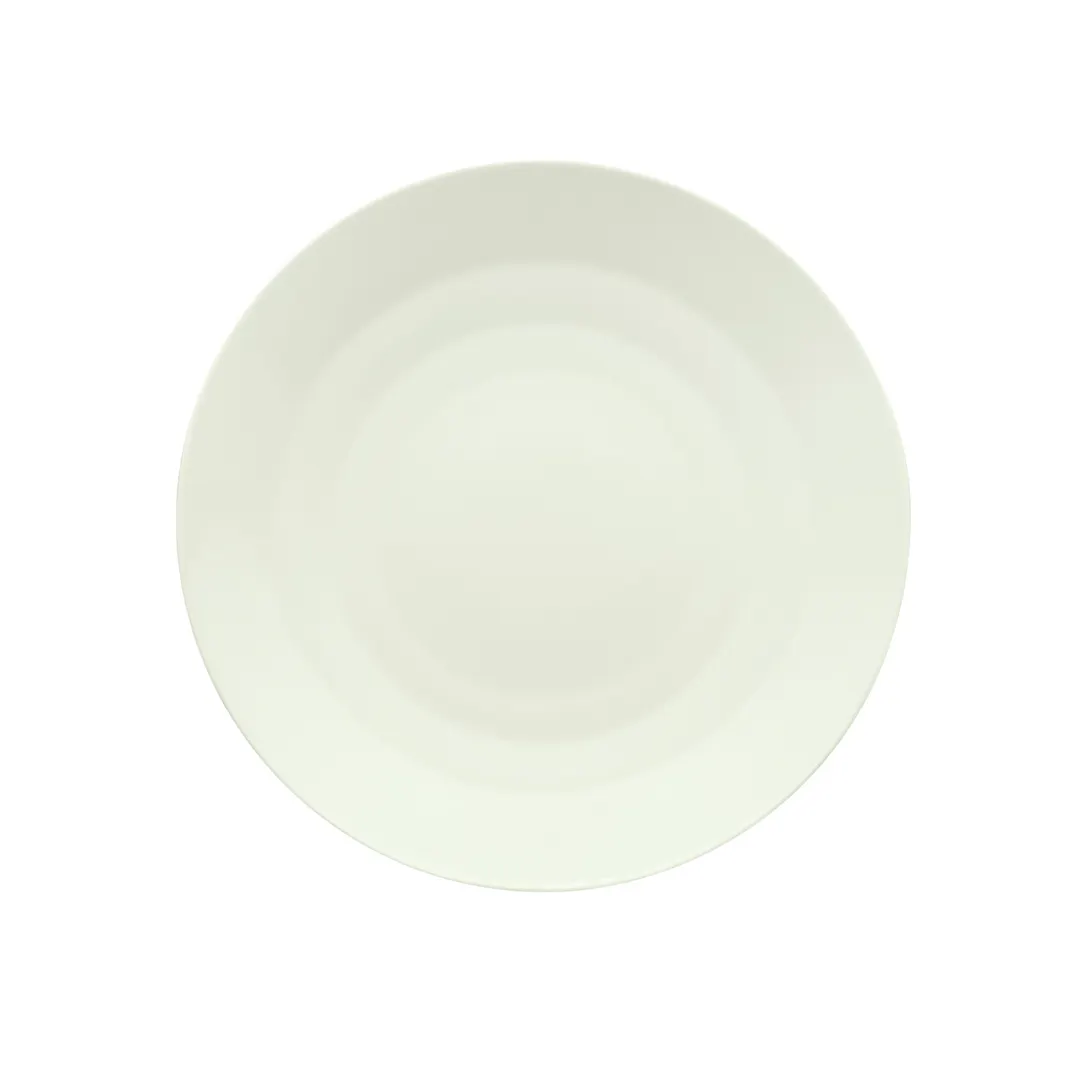Schonwald 9121321 BoneWhite™ Round Porcelain Bowl, 8" Diameter, 25‑oz Deep Coupe - 6/Case