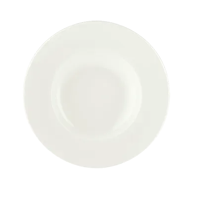 Schonwald 9130124 - China Bowl, 9" Diameter, 7.75 oz Porcelain, White™, Dishwasher Safe - 6/Case