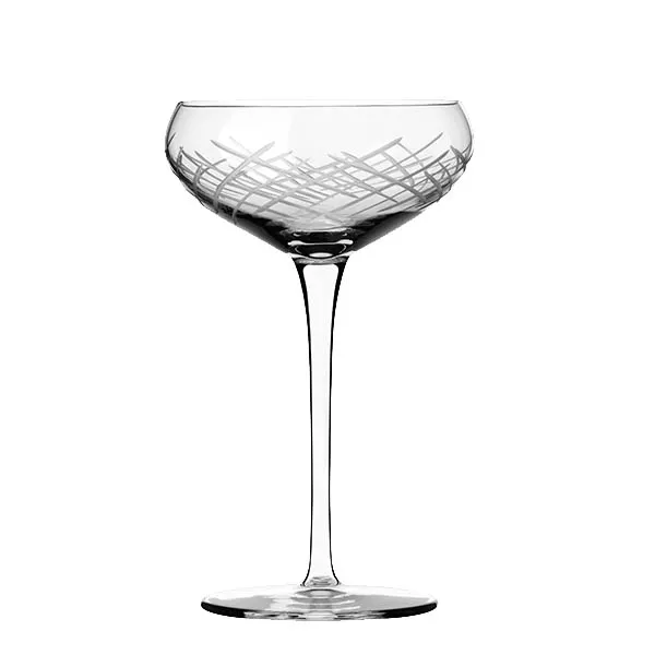 Reserve by Libbey 9134/69477 - 8 oz ClearFire™ Coupe Glass, Stem, HD2 Rim, Dishwasher Safe - 12/Case