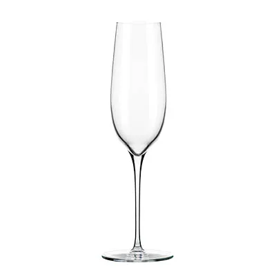Reserve by Libbey 9138 Champagne Flute, 8 oz, 9"-3/8" Height, HD2 Rim, Tempered Glass - 12/Case