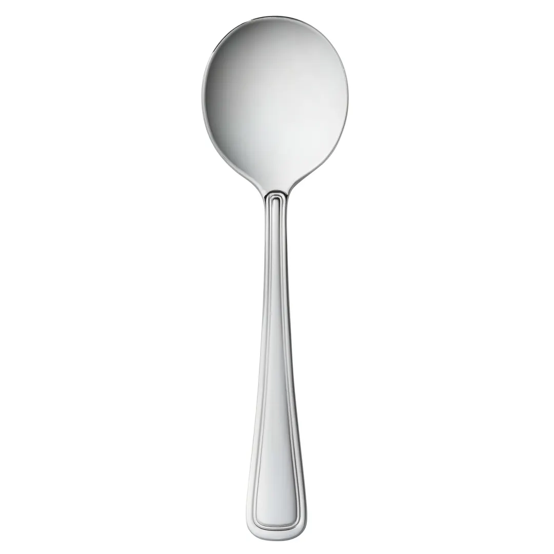 Libbey 918-016 Bouillon Spoon, 5-3/4" Classic Rim, 18/0 Stainless Steel, World Collection - 36/Case