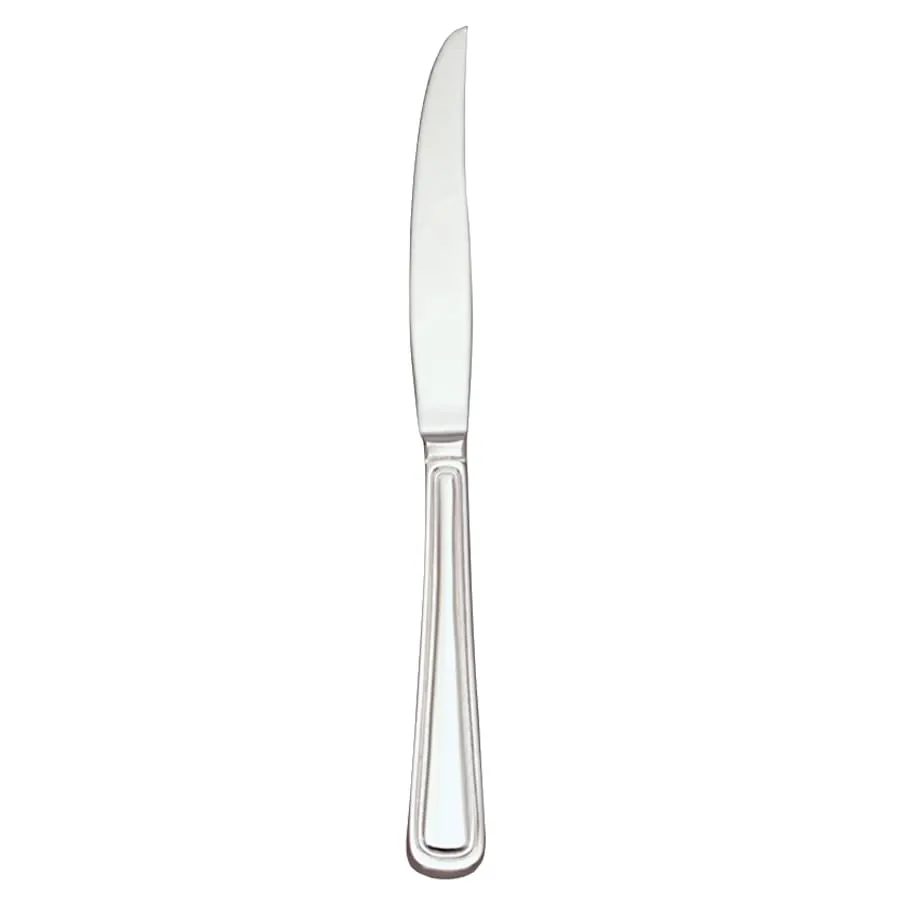 Libbey 918-5762 Steak Knife, 9" Fluted Blade, Stainless Steel Handle, 18/0 Steel, Rim - 36/Case