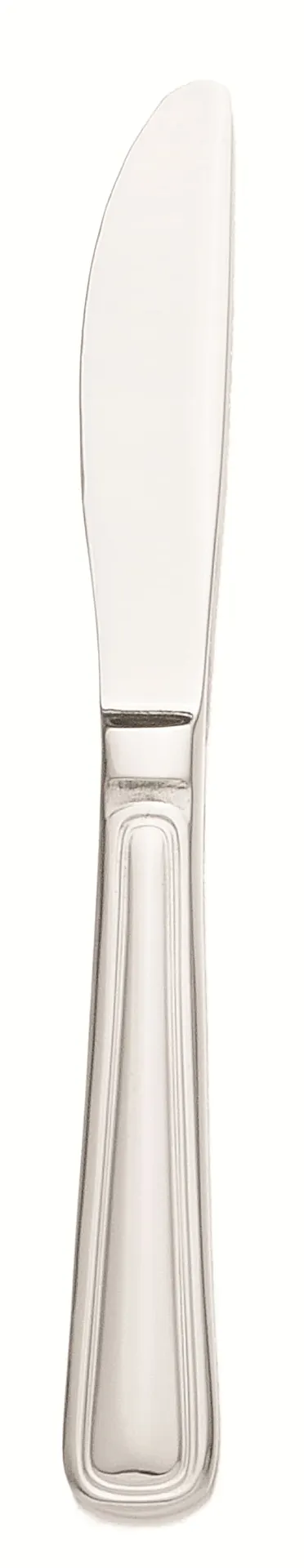Libbey 918 754 Bread & Butter Knife, 6-3/4", 18/0 Stainless Steel, Solid Handle, Classic Rim - 36/Case