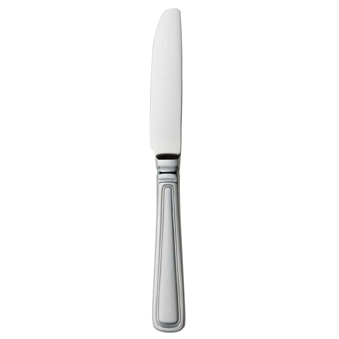 Libbey 918-755 Bread & Butter Knife, 7" Blade, 18/0 Stainless Steel, Bolster, Rim - 36/Case