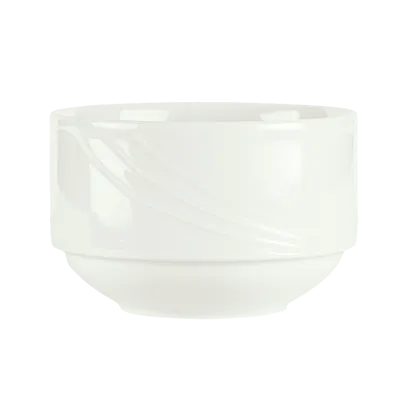 Schonwald 9186528 Bouillon Cup – 9.5 oz (2‑3/8" H x 2‑1/8" Dia) Porcelain White™ Pattern - 12/Case
