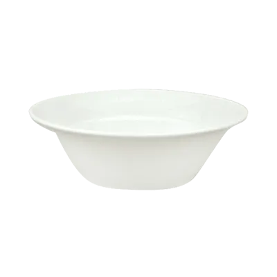 Schonwald 9193114 - Round Porcelain Bowl, 5½" Dia x 1¾" H, 10 Oz White™ Avanti Gusto Pattern-12/Case