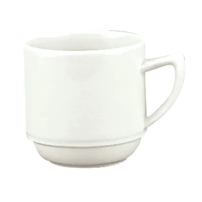 Schonwald 9195628 Mug – 9.5 oz 3"¼ x 3"¼ Porcelain White Avanti Gusto, Stackable – 6/Case
