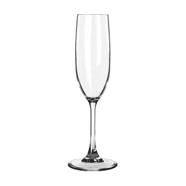 Libbey 92415 - Clear Tritan™ Champagne Flute, 6‑Ounce, 9" H x 1‑7/8" T, Dishwasher Safe - 12/Case