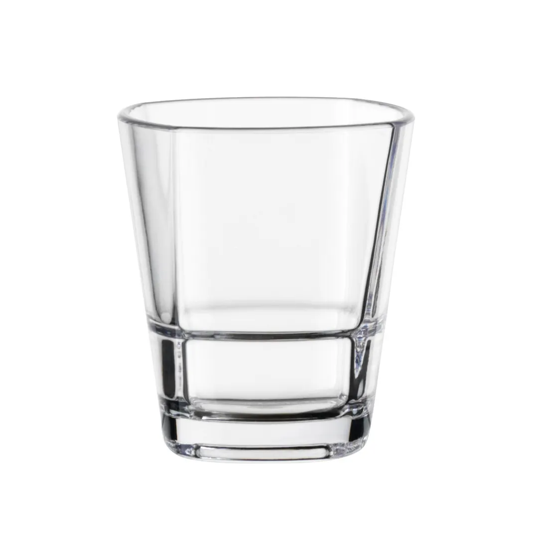 Libbey 92440 - Tritan™ 1‑Ounce Shot Glass, Notched Bottom, Stackable, Dishwasher Safe - 24/Case