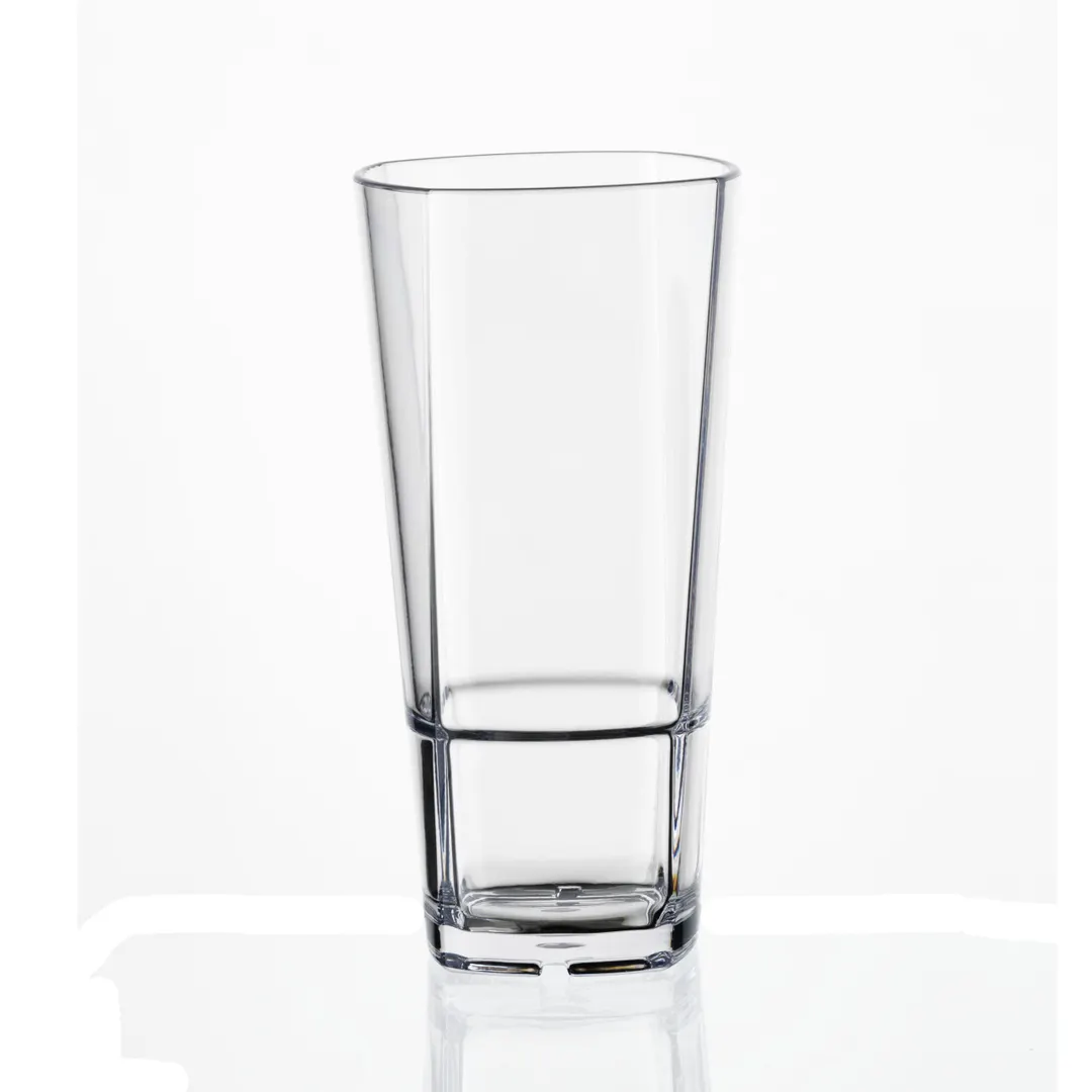 Libbey 92444 - 16 oz Clear Tritan™ Cooler Glass, Dishwasher Safe, 6¼" H x 3¼" D, BPA Free - 12/Case