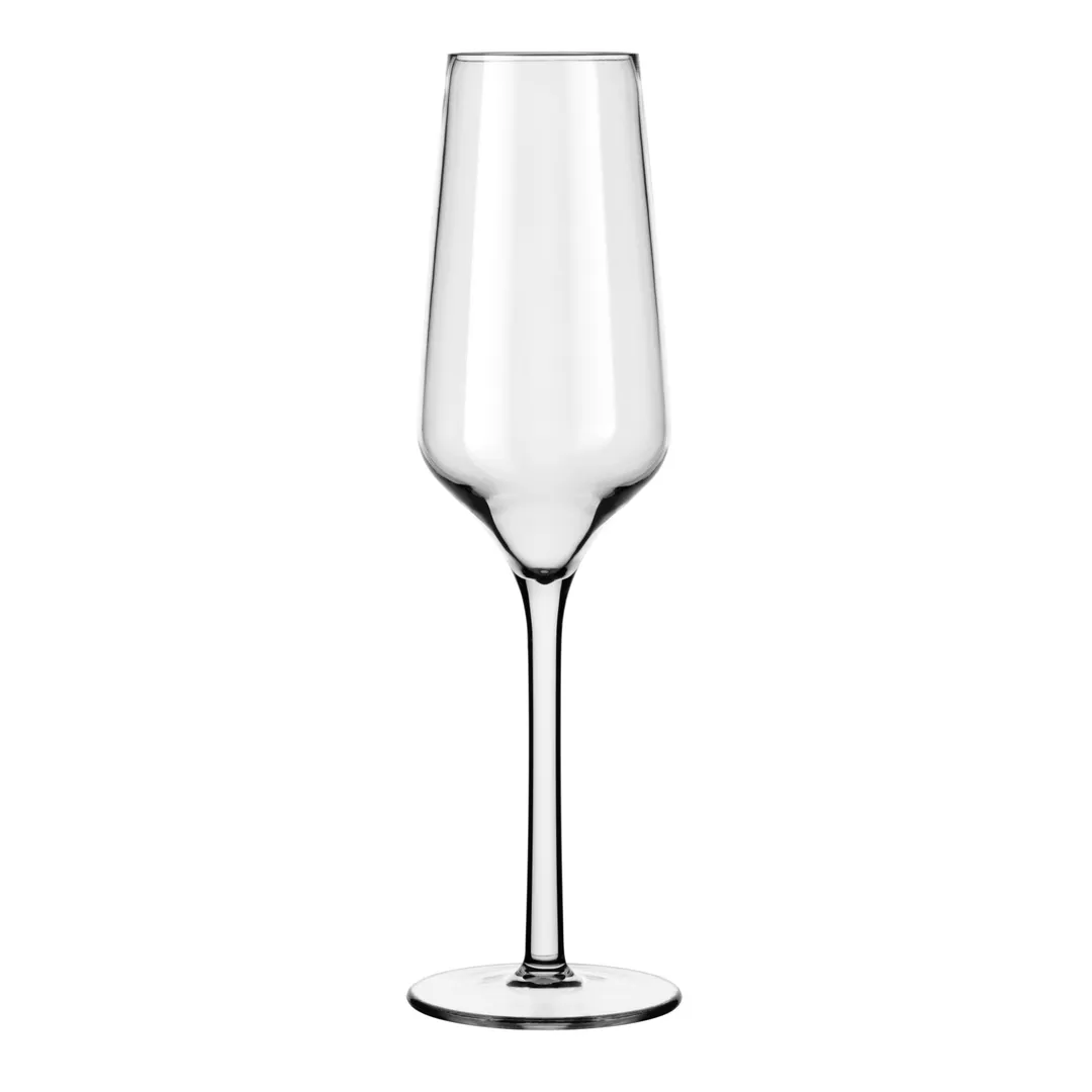 Libbey 92451 Champagne Flute, 8.5 oz Clear Tritan™ Impact‑Resist, Dishwasher Safe - 12/Case