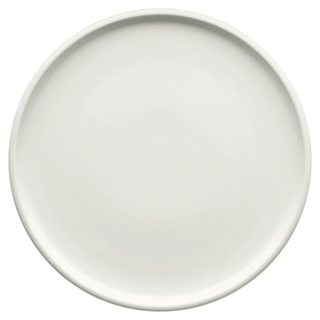 Schonwald 9251228 - 11" Round Porcelain Plate, Coupe Rim, White™, Microwave & Dishwasher Safe - 6/Case