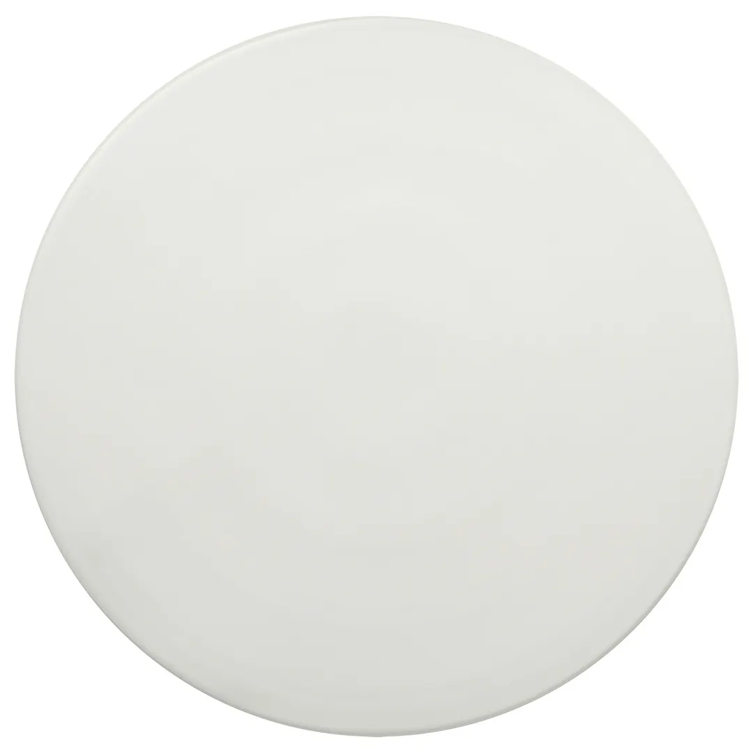Schonwald 9251826 - 10"¼ Round Porcelain Plate, Continental White™, Microwave Safe - 6/Case