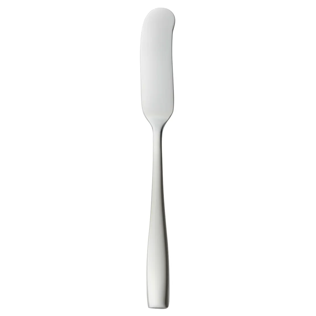 Libbey 929-053 Butter Spreader, 6-3/4" Handle, 18/8 Stainless Steel, Quartet™ Collection - 12/Case