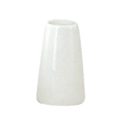 Schonwald 9304020 Porcelain Pepper Shaker, 2‑3/8" Continental White™, Porcelain - 24/Case