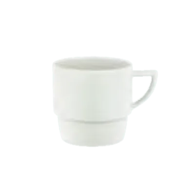 Schonwald 9305125 China Mug – 8.5 oz (2 " dia) Porcelain Pattern White, Non‑Stackable - 12/Case