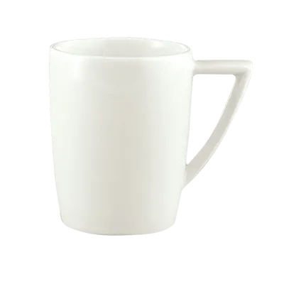Schonwald 9305530 - China Mug, 10.25 oz Capacity, 2‑7/16" Dia, Porcelain, White™ Pattern - 6/Case