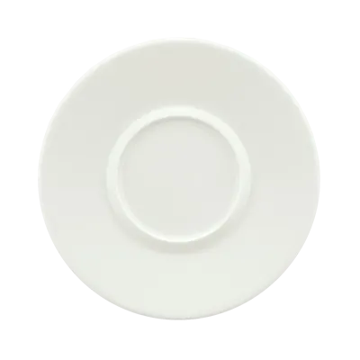 Schonwald 9306918 Premiere Saucer, 6-1/8" Dia., Round Porcelain, White™ Complements Pattern - 12/Case