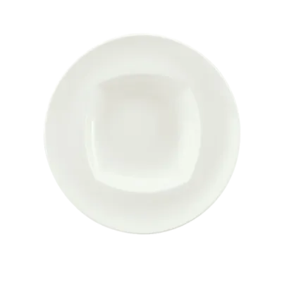 Schonwald 9320122 - 8" Round Soup Bowl, 6.75 Oz, Porcelain, Continental White™ Event Pattern - 6/Case