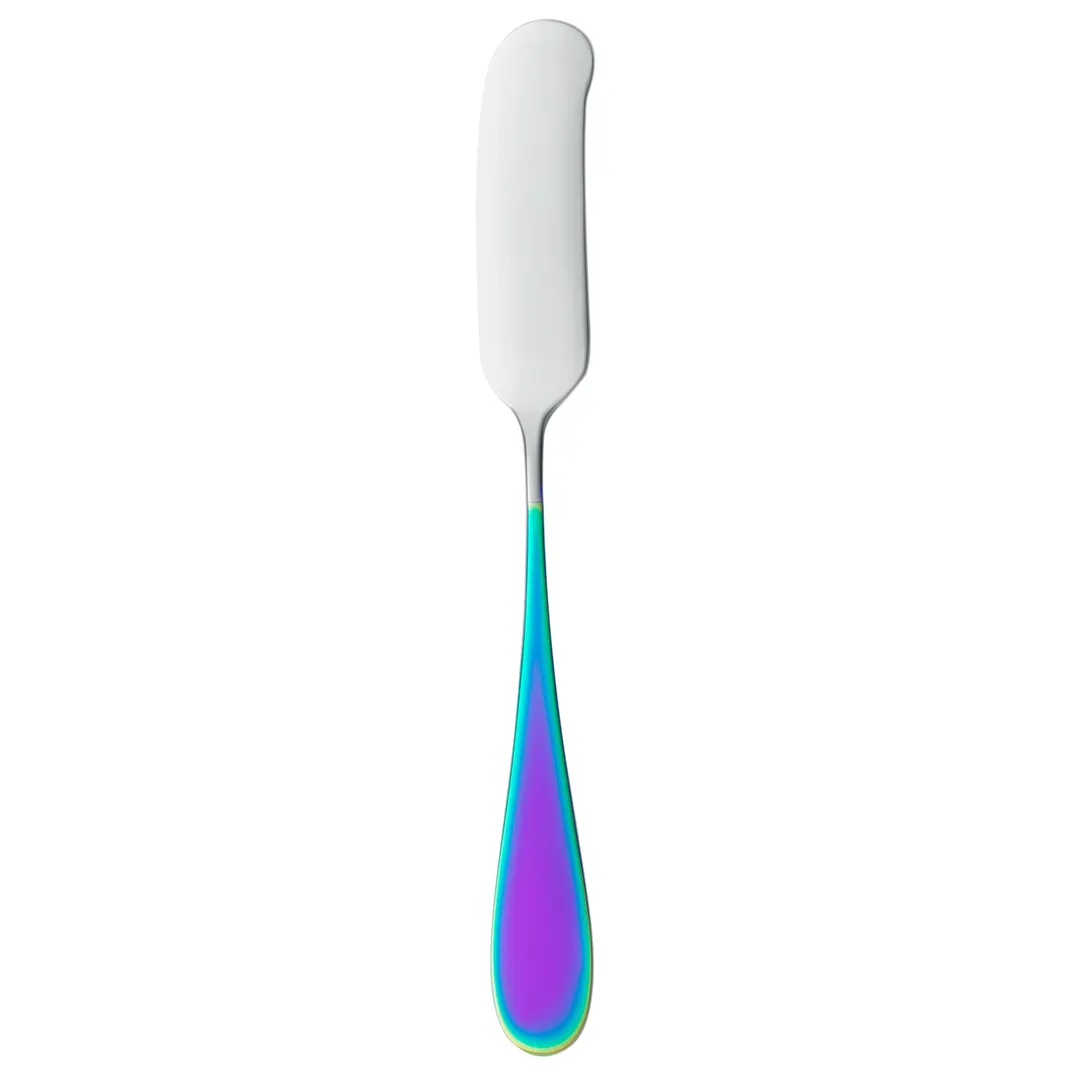 Reserve By Libbey 933053 Butter Spreader, 6¼" PVD Handle, 18/10 Stainless Steel, 5-6" - 12/Case