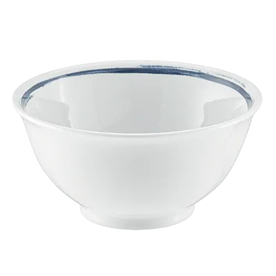 Schonwald 9336664-63075 Porcelain Bowl, 5" 10 Oz, Dark Blue Chic, Scratch‑Resistant - 12/Case