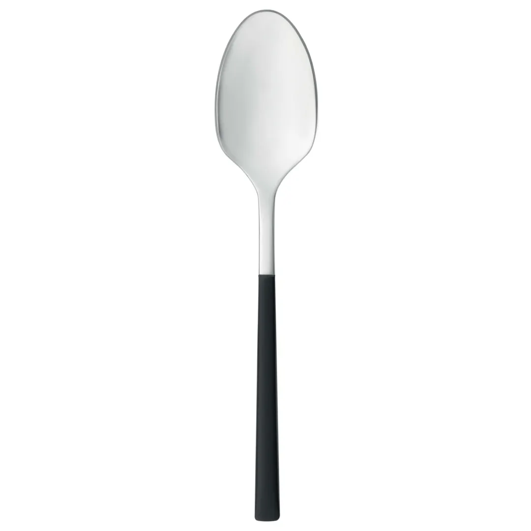 Reserve by Libbey 934001 Teaspoon, 6 1/2" Black PVD Handle, 18/10 Stainless Steel - 36/Case