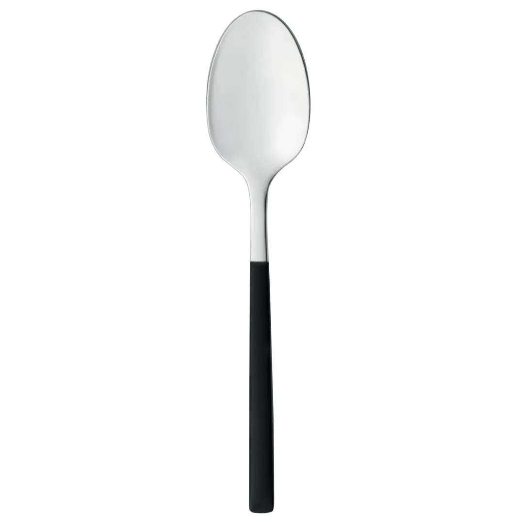 Reserve by Libbey 934-007 Demitasse Spoon, 4 1/2" Black PVD Handle, 18/10 Stainless Steel - 36/Case