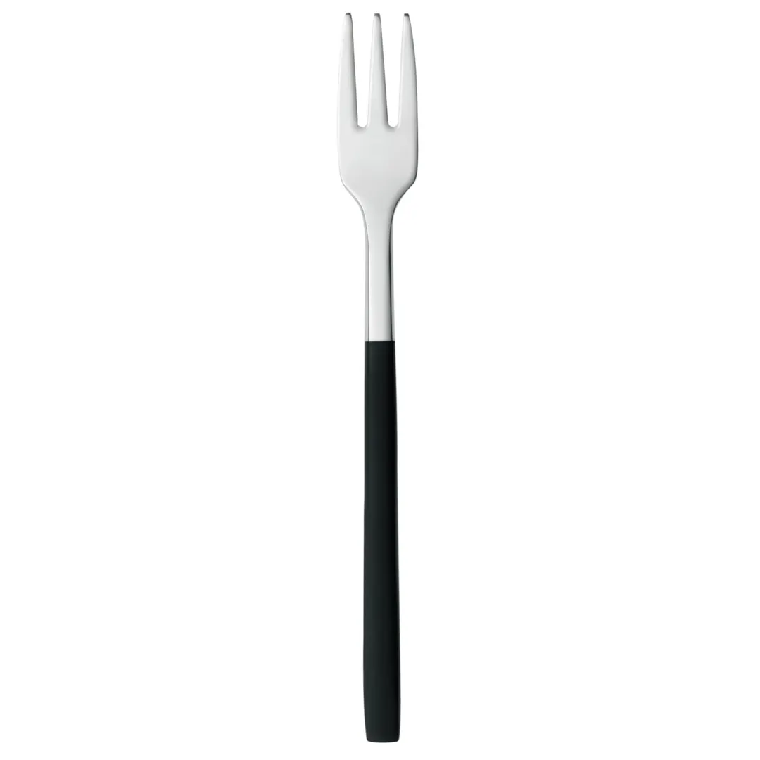 Reserve by Libbey 934-029 Oyster Fork, 5-1/2" Black PVD Handle, 18/10 Stainless Steel - 36/Case