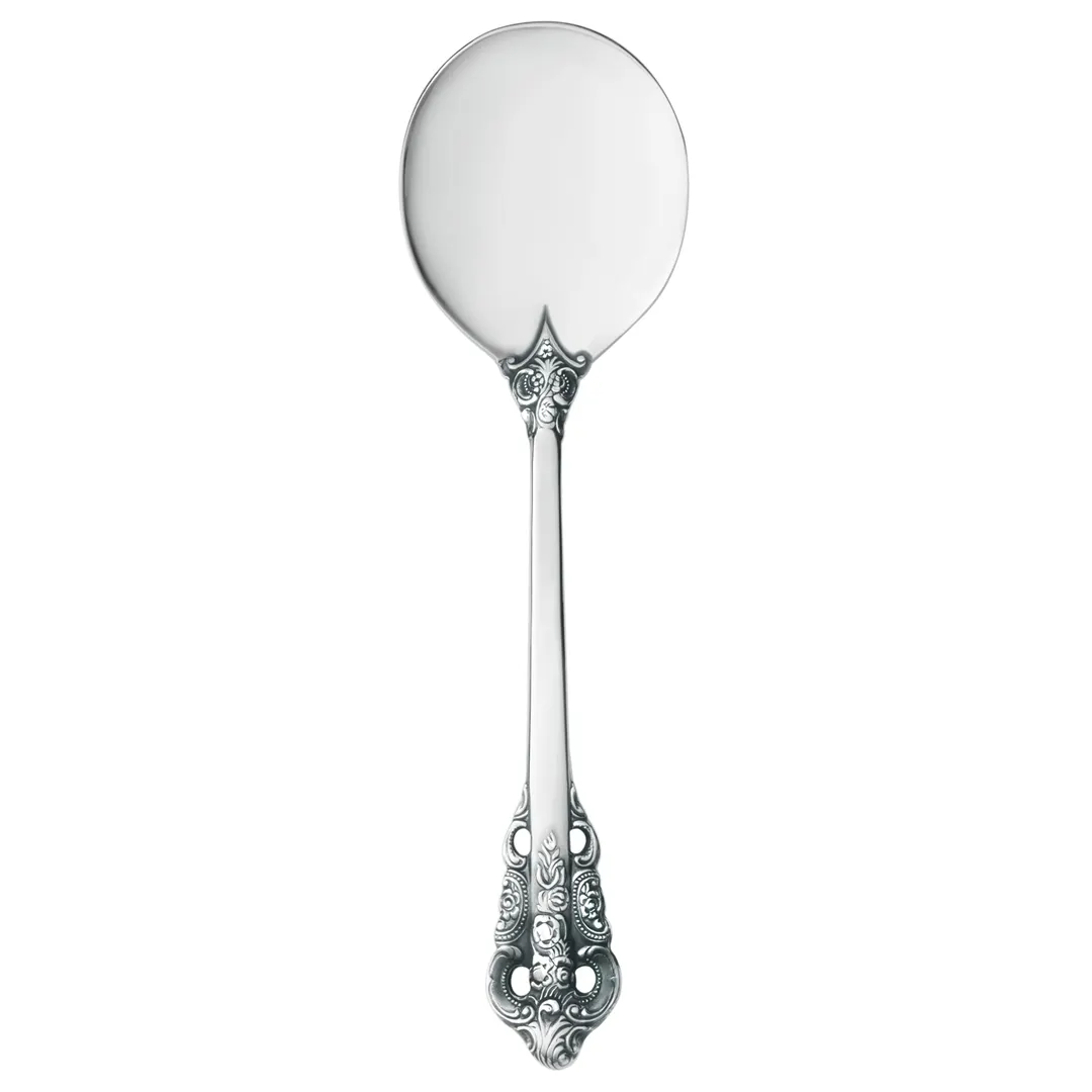 Reserve by Libbey 935-016 Soup Bouillon Spoon, 6-1/4" Length, 18/10 Stainless Steel, 4.0 mm - 12/Case