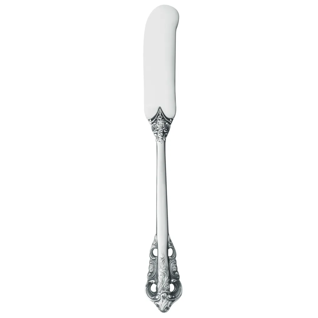 Reserve by Libbey 935 053 Butter Spreader 6-3/4" Handle 18/10 Stainless Steel Safe - 12/Case