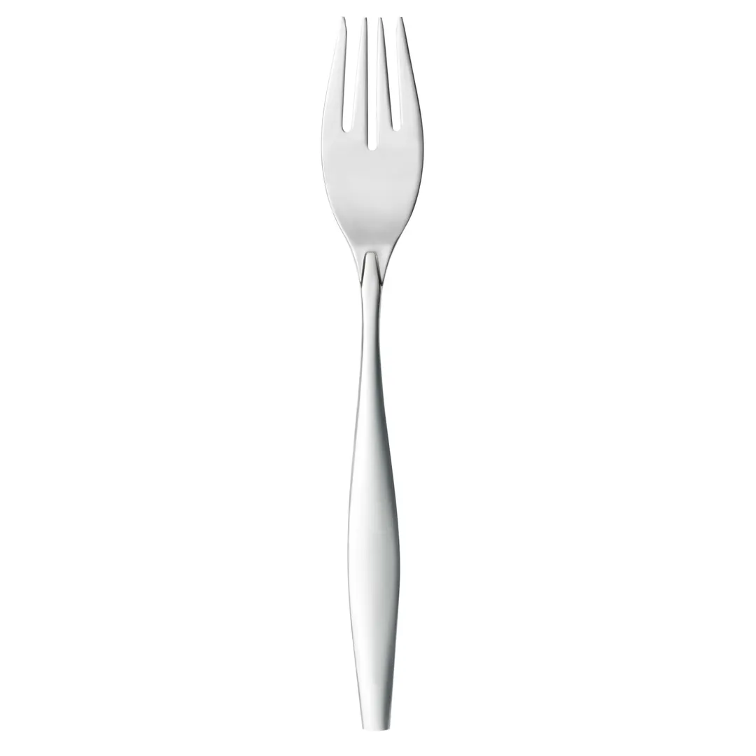 Libbey 937-038 Salad Fork – 7.5" Satin Finish, 18/8 Stainless Steel, Slenda™ Collection - 36/Case