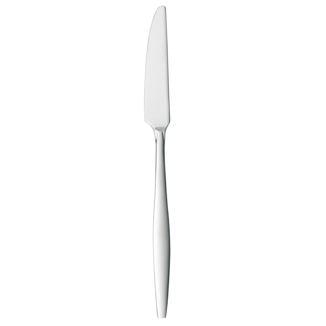 Libbey 937-5501 Dinner Knife – 9½" Blade, Solid Handle, 18/8 Stainless Steel, Satin Finish - 36/Case