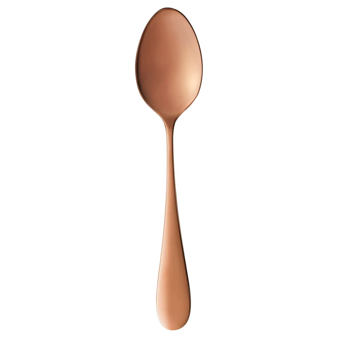 Reserve by Libbey 939-007 Demitasse Spoon, 4"3/8" PVD Copper Handle, 18/10 Steel, 4.0 - 12/Case