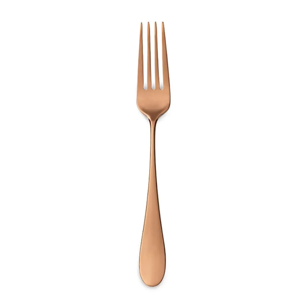 Reserve by Libbey 939027 Dinner Fork - 8-1/8" PVD, 18/10 Stainless Steel, 4.0 mm Thickness - 12/Case