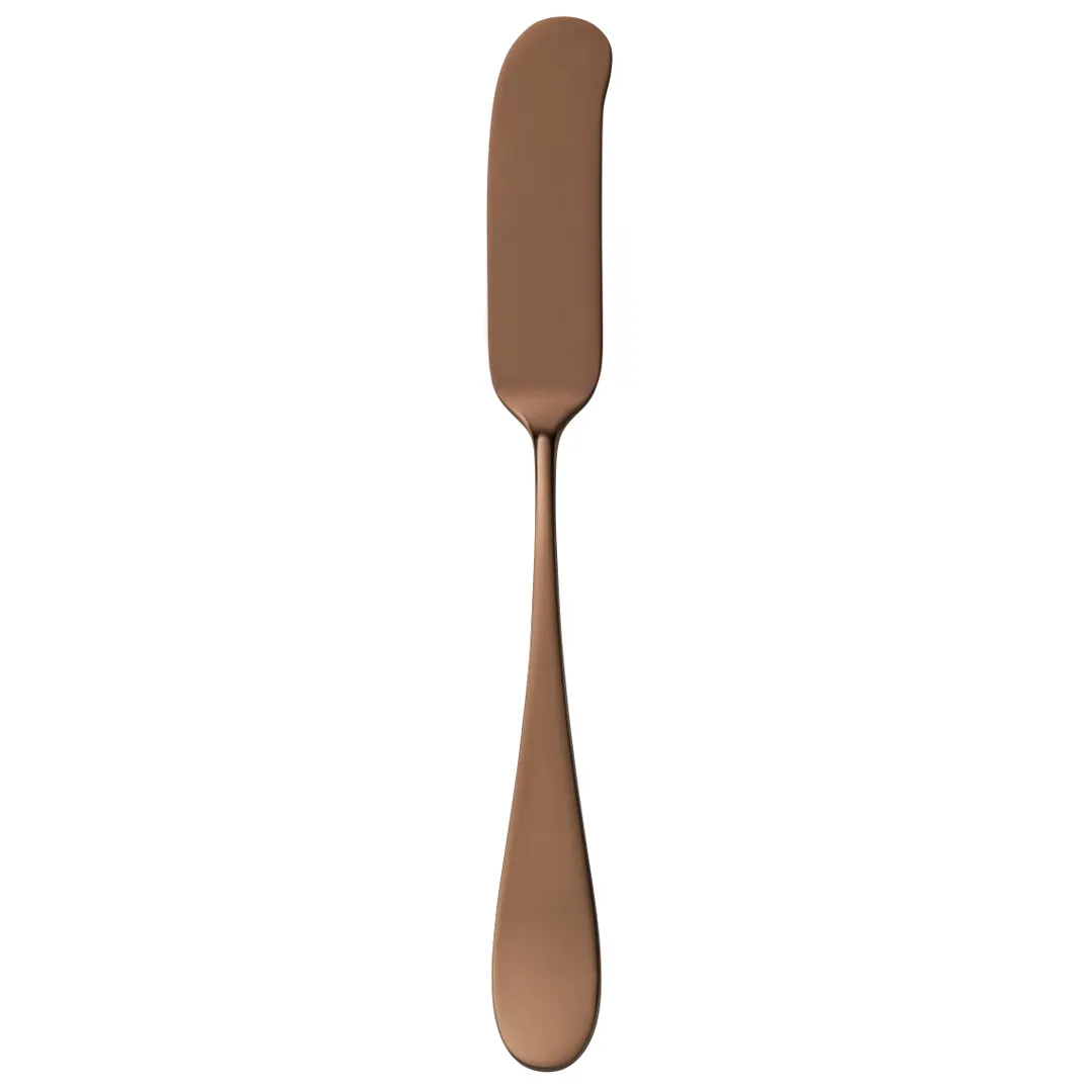 Reserve By Libbey 939053 Butter Knife, 6¼" PVD Handle, 18/10 Stainless Steel, 6-1/4" Length - 12/Case