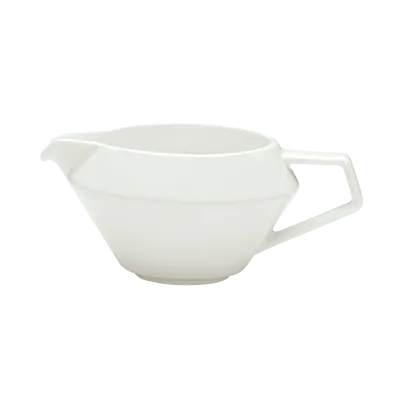 Schonwald 9403810 Sauce Boat, 3‑3/4 oz, 2‑1/4" H x 1‑5/8" Dia., Porcelain, White™ Finish - 12/Case