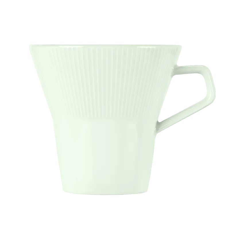 Schonwald 9405275-62987 China Cup, 8.75 oz (2.1" Dia) 3.5" H, Porcelain, White Pattern - 6/Case