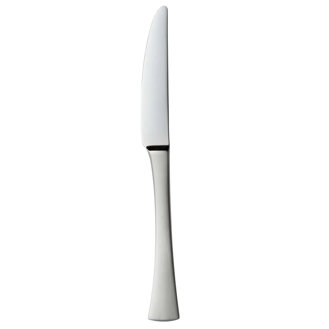 Reserve by Libbey 944-5501 Dinner Knife 9"-3/4, 18/10 Stainless Steel Mirror Finish Handle - 12/Case