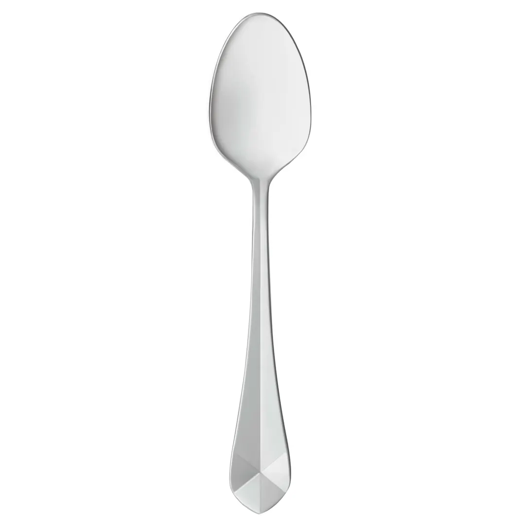 Reserve By Libbey 945002 - Dinner Spoon, 8" Faceted, 18/10 Stainless Steel, Polished Finish - 12/Case