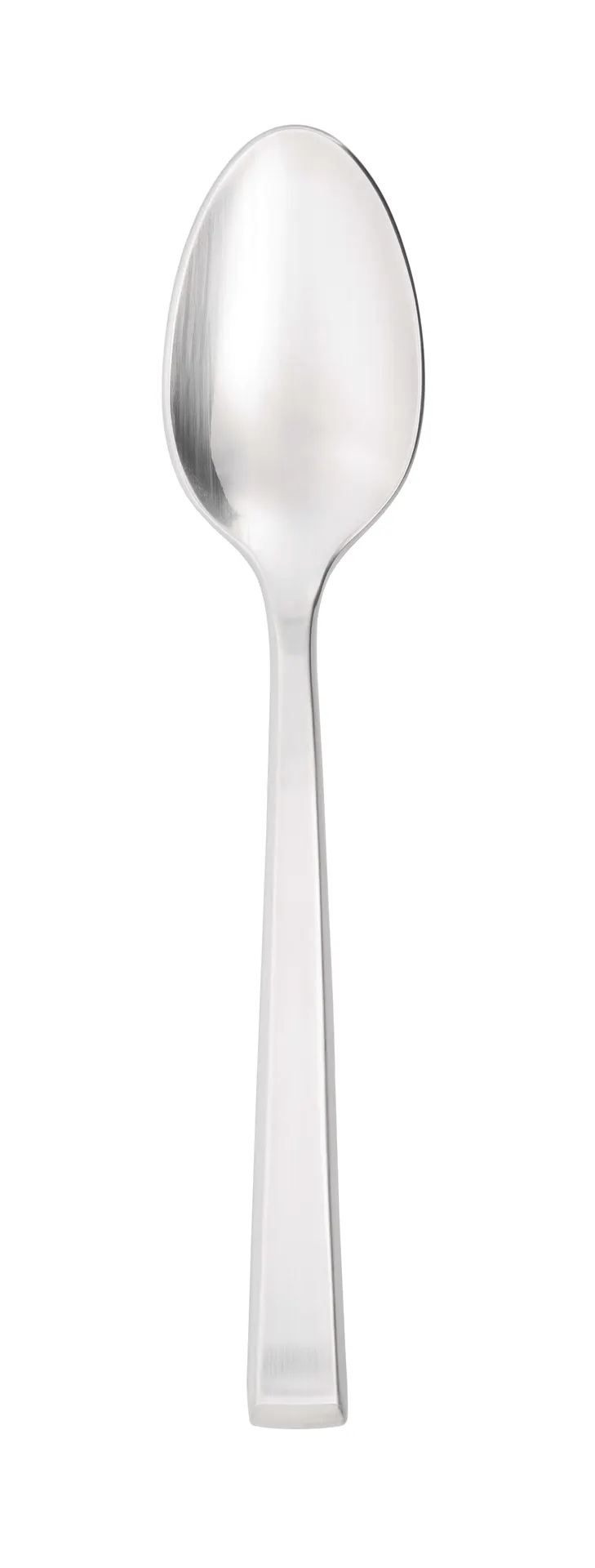 Reserve By Libbey 946 002 Dessert Spoon - 7-1/4" Satin, 18/10 Stainless Steel, Beveled - 12/Case