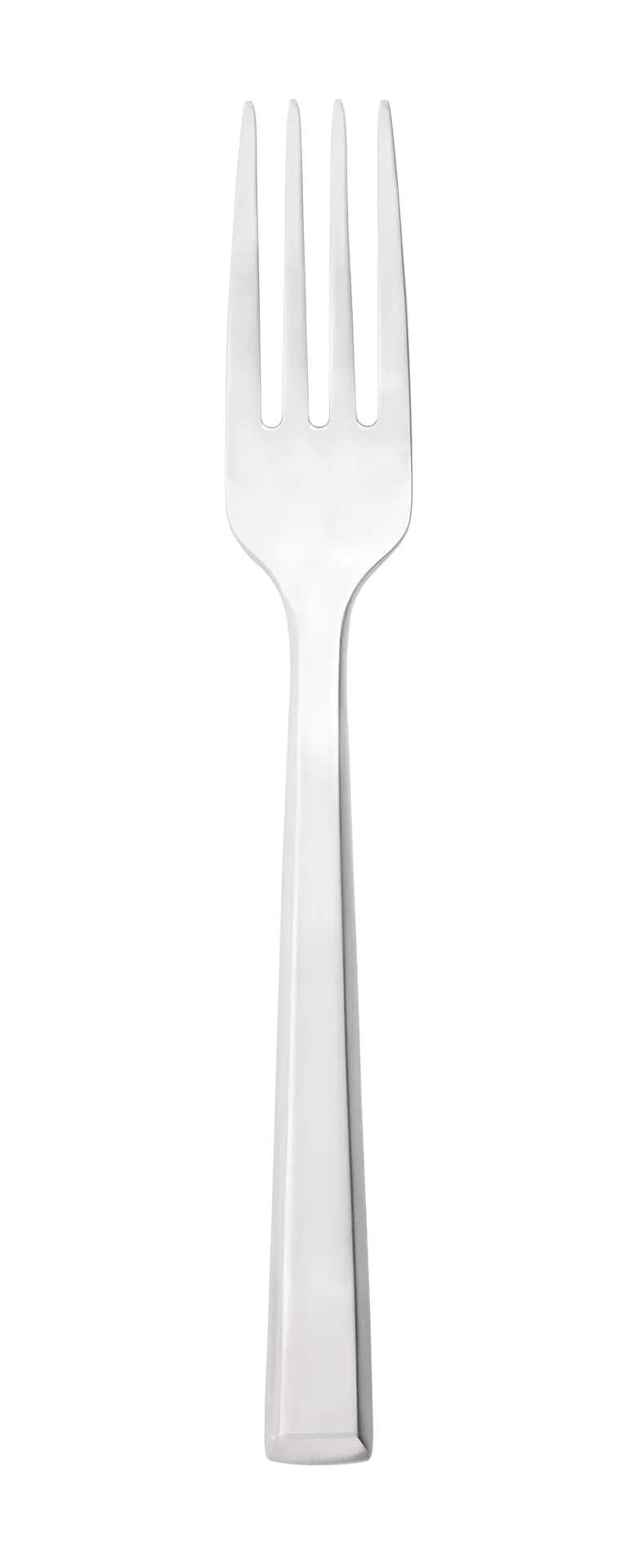 Reserve by Libbey 946-038 Salad Fork, 7¼" Beveled Edge, 18/10 Stainless Steel, Satin Finish - 12/Case