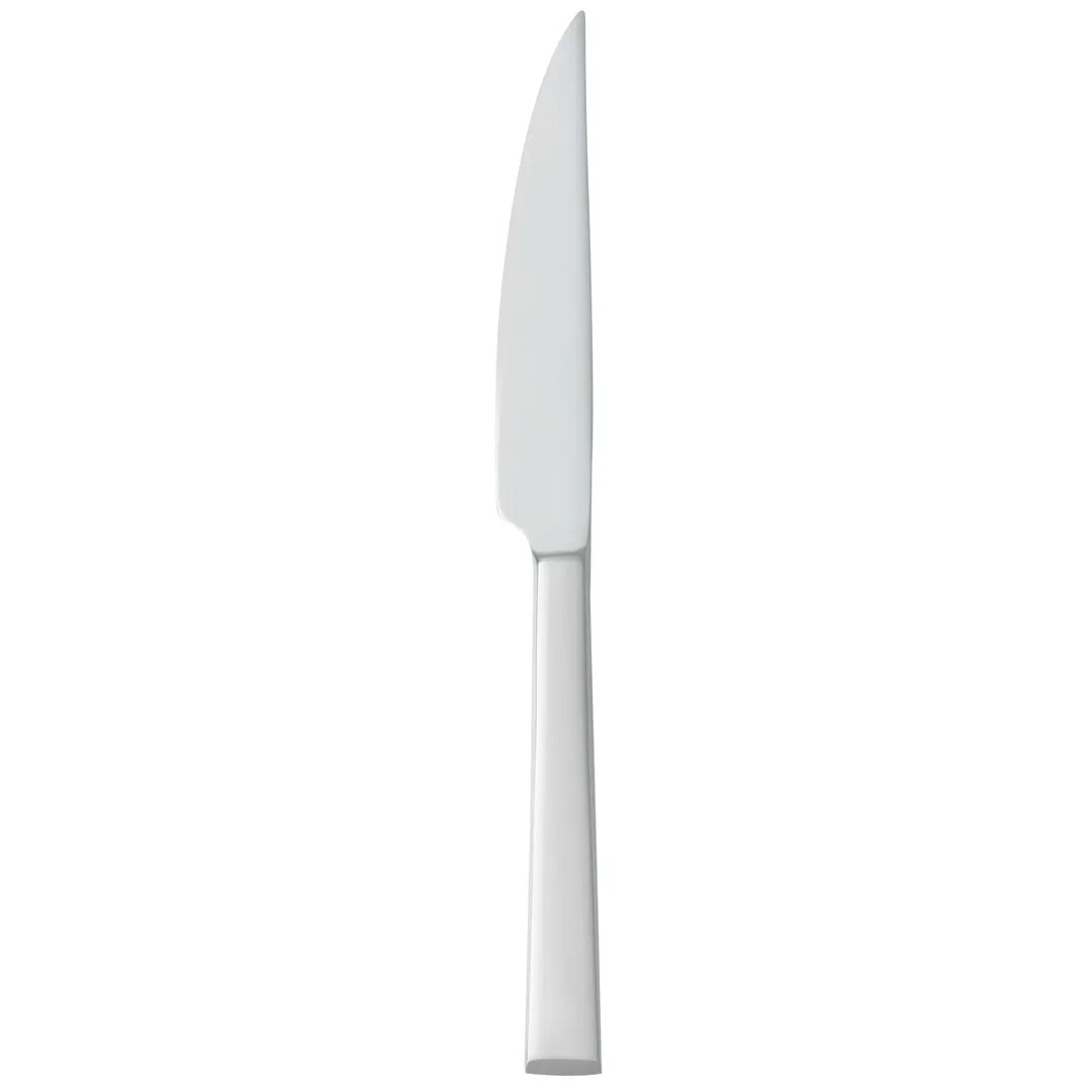 Reserve By Libbey 946 5762 Santorini Satin Steak Knife, 9-1/2", 18/10 Steel, Dishwasher Safe - 12/Case