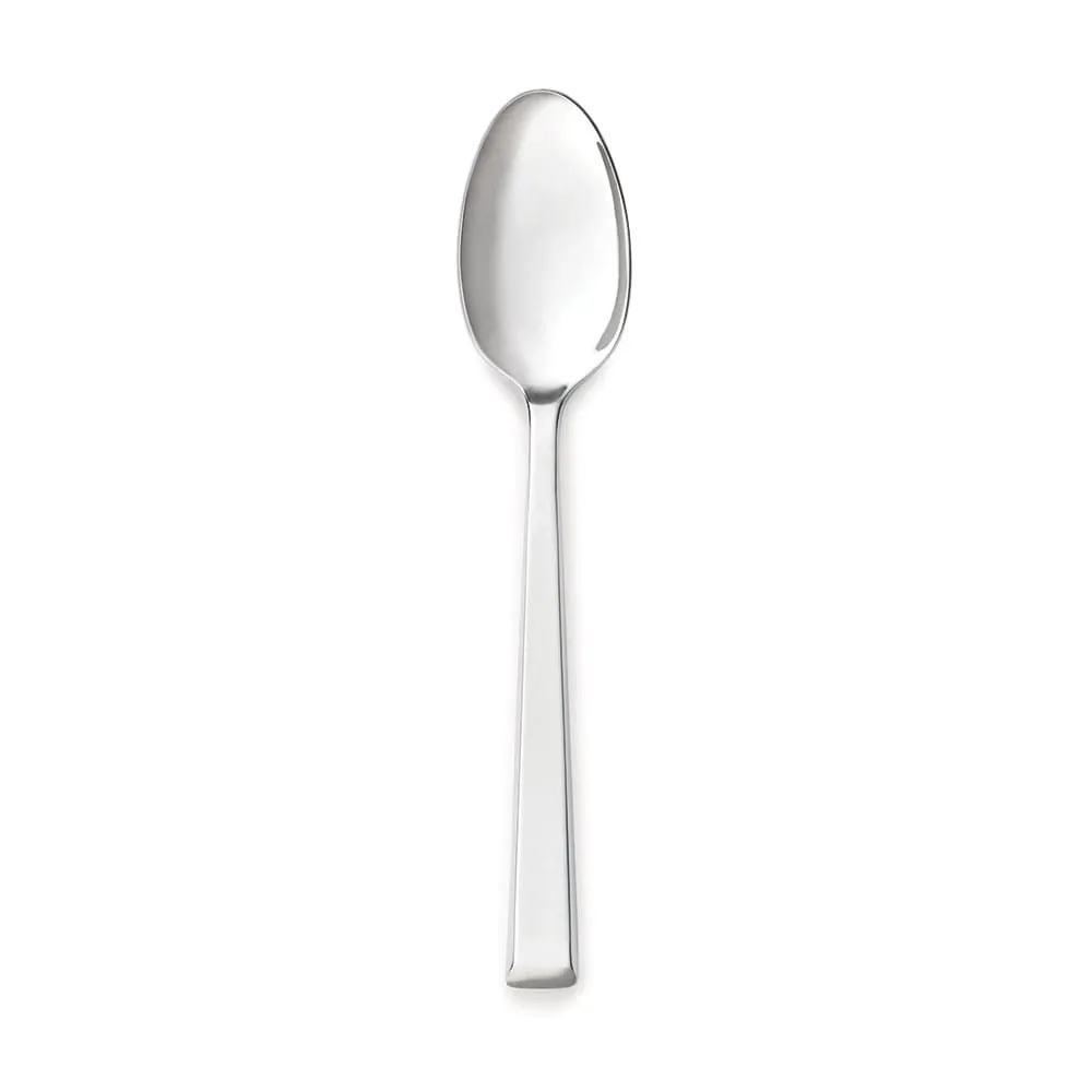 Reserve by Libbey 947001 Teaspoon, 6-3/8" Beveled, 18/10 Stainless Steel Finish - 12/Case