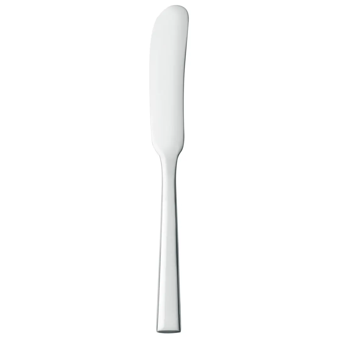 Reserve By Libbey 947053 Butter Spreader - 5-3/4" Beveled Edge, 18/10 Stainless Steel Finish - 12/Case