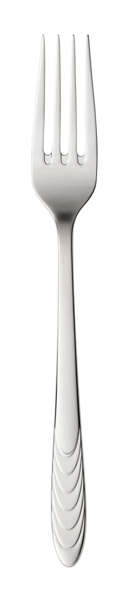 Reserve by Libbey 950027 Dinner Fork, 8" Heavy, 18/10 Stainless Steel, High Mirror Finish - 12/Case