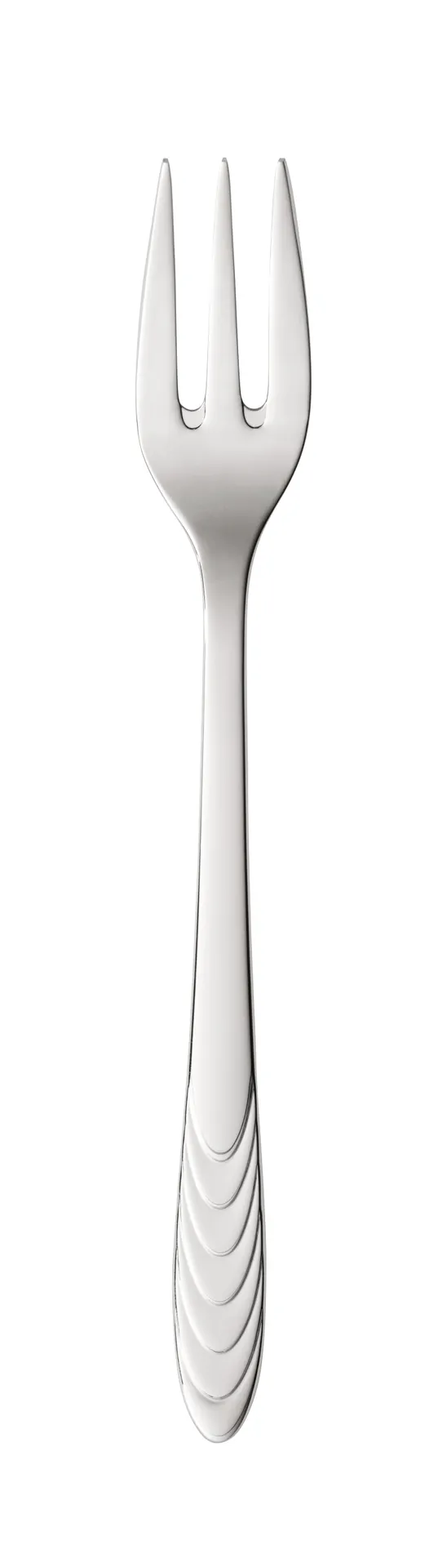 Reserve by Libbey 950-029 Cocktail Oyster Fork, 6" 18/10 Stainless Steel, Mirror Finish - 12/Case