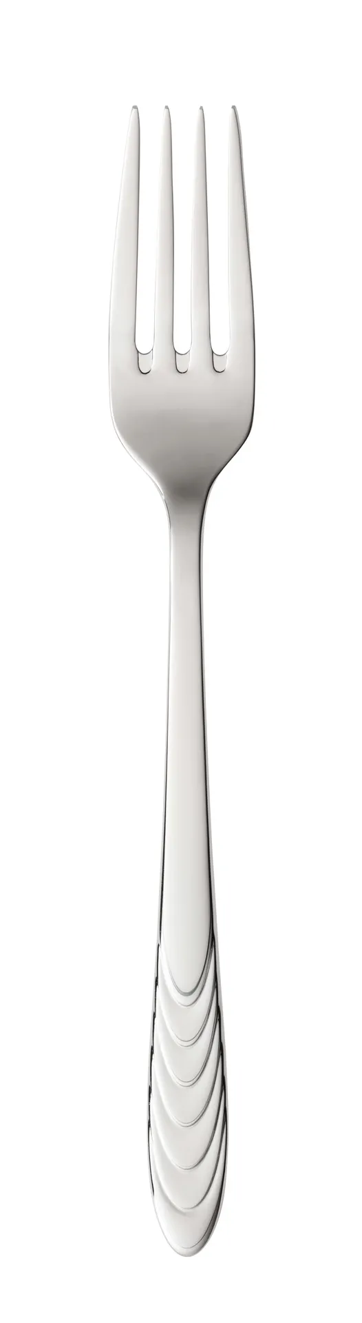 Reserve by Libbey 950-038 Salad Fork, 7" 18/10 Stainless Steel, High Mirror Finish - 12/Case