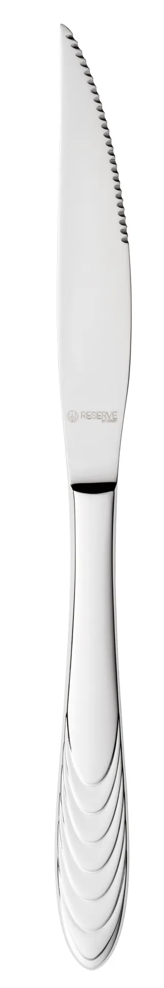 Reserve By Libbey 950 2762 - 9‑5/8" Serrated Steak Knife, 13/0 Blade, 18/10 Handle, Finish - 12/Case