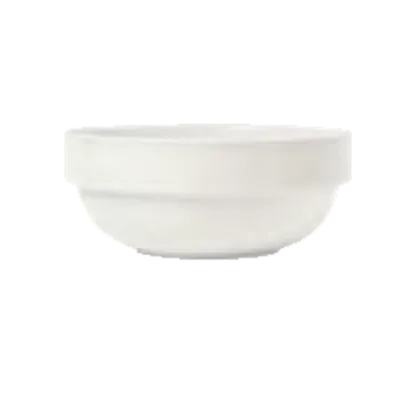 Libbey 950002469 - 13 oz Soup Bowl, 4" Dia x 2" H, Rideau Porcelain, Stackable - 24/Case