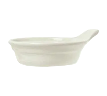 Libbey 950027720 - 6" China Casserole Bowl, 6 oz (6-1/4" x 5" x 2-1/4"), Flint Body- 24/Case